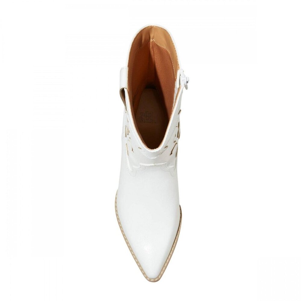 wild fable White Western Mid-Calf Cowboy Boots - Picture 3 of 6